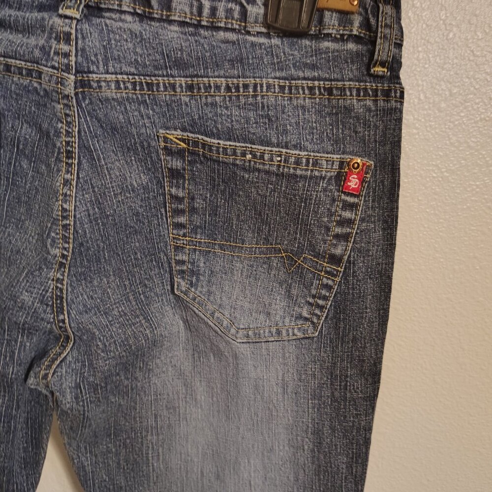 South Pole Junior's Collection Jeans Size 11 Stretch Bootcut Y2K Vintage - Picture 6 of 11